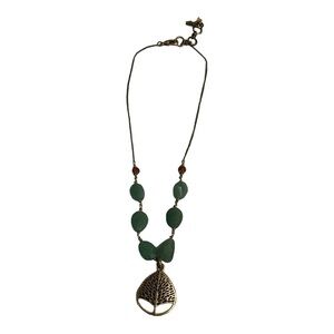 Lucky Brand Tree of Life Necklace Adjustable